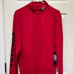 Atlanta Falcons Red Long Sleeve Turtleneck